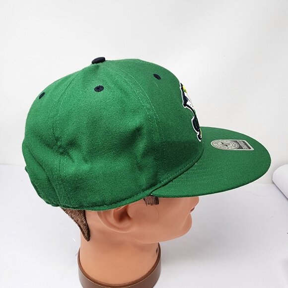 Notre Dame Fighting Irish 47 Brand Green Snapback Hat Embroidered Hat - Picture 7 of 9